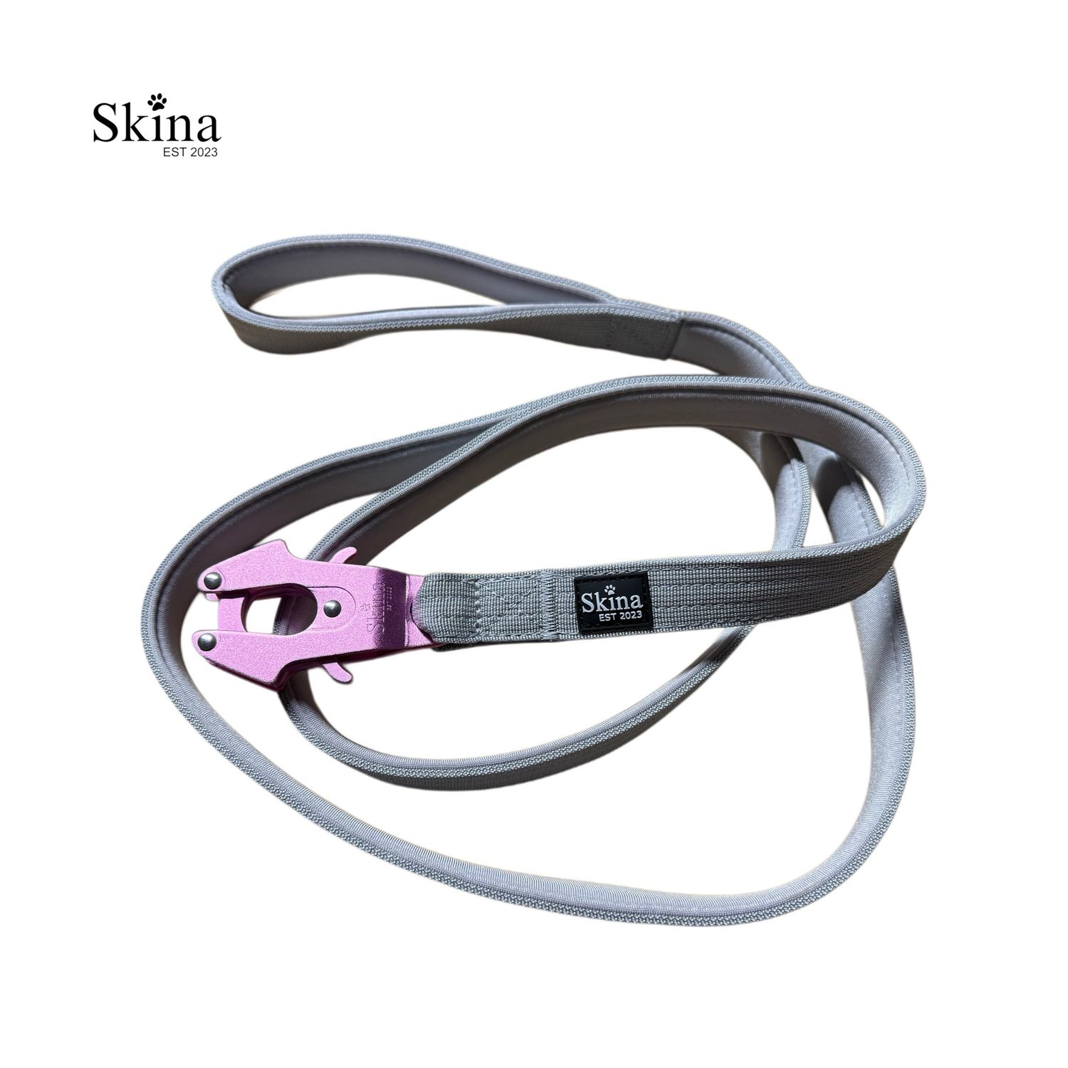 Ultra Leicht -Taktische Hundeleine „GRAU“