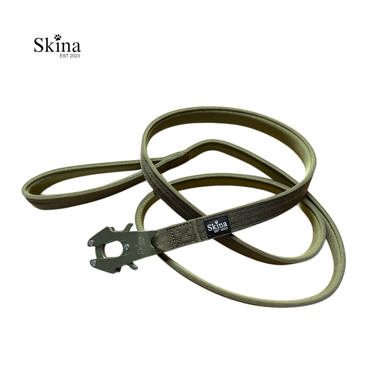 Ultra Leicht -Taktische Hundeleine „OLIVE“