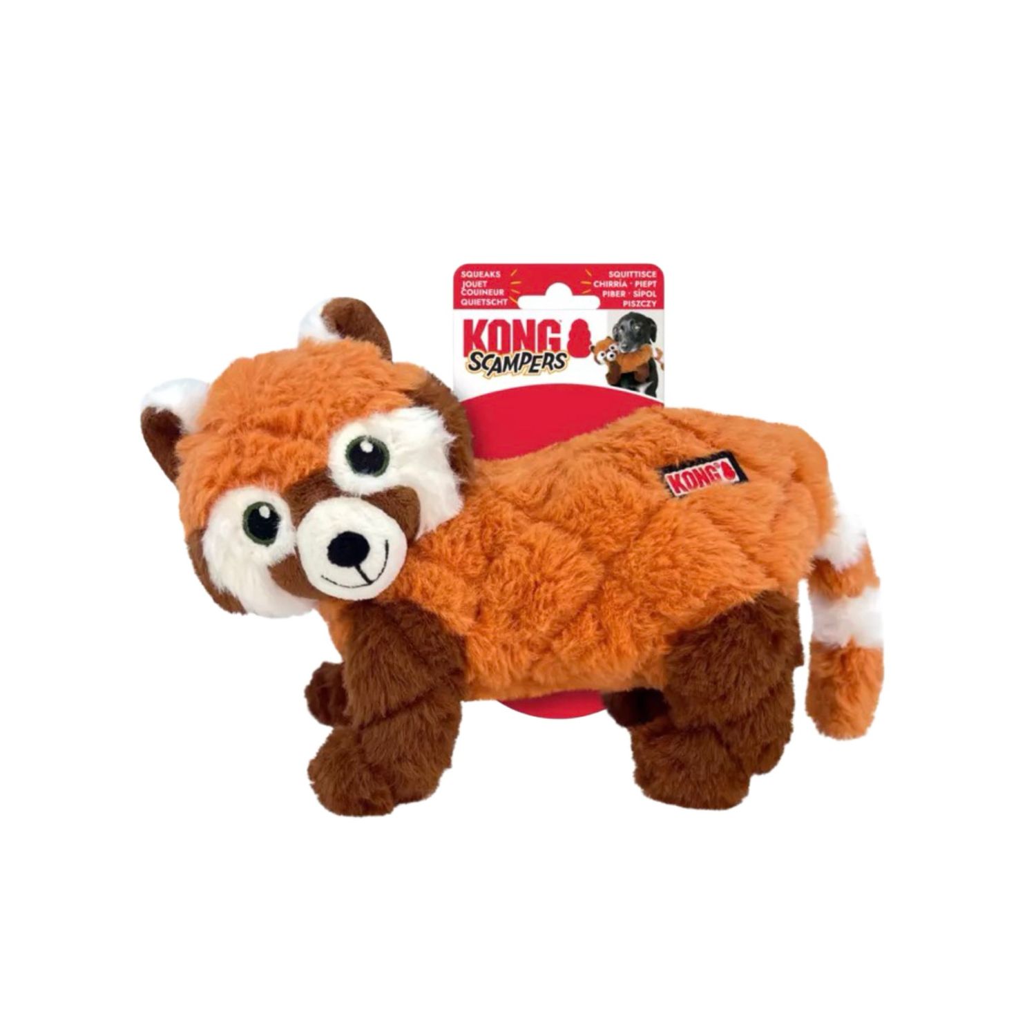 KONG Scampers Red Panda