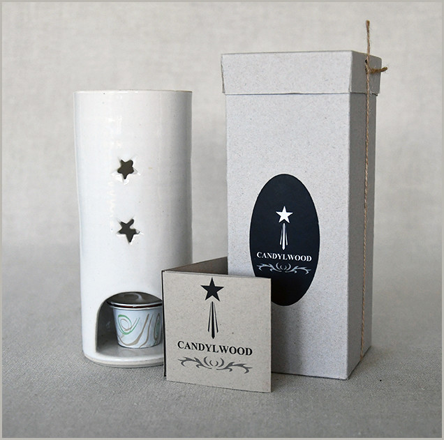 Essential Oil Burner - Short (Starlight)
