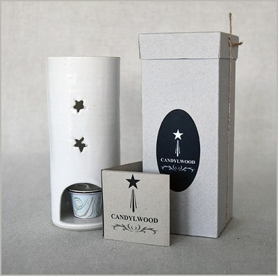 Essential Oil Burner - Short (Starlight)