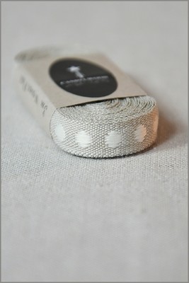 Cafe Latte - Woven Flax Ribbon