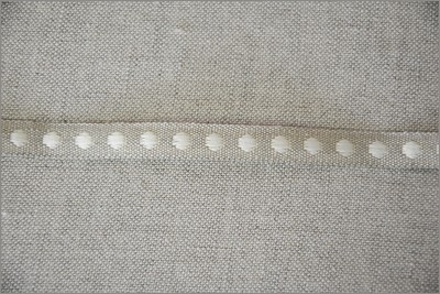 Cafe Latte - Woven Flax Ribbon
