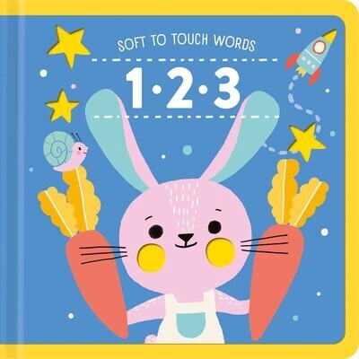 Soft To Touch Words 123 by Little Genius Books
