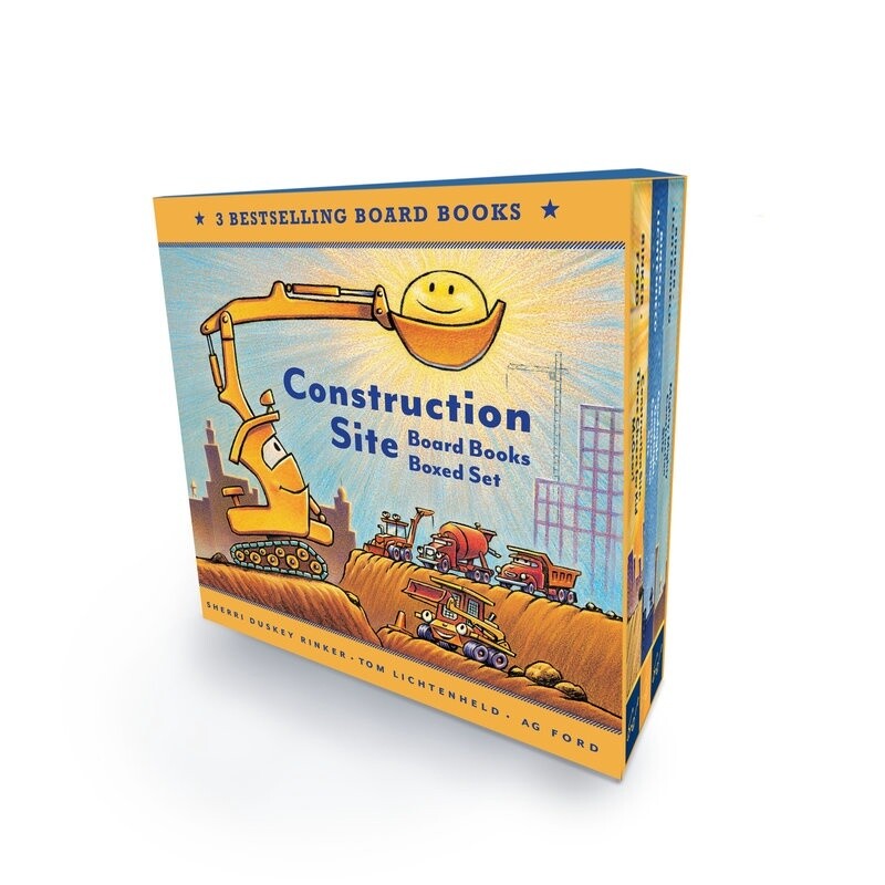 Construction Site Board Books Boxed Set by Sherri Duskey Rinker