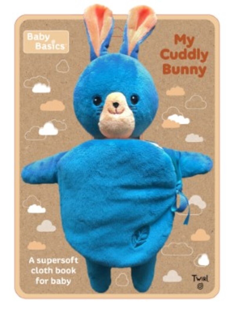 Baby Basics: My Cuddly Bunny illustrated by Lucie Bruneliere