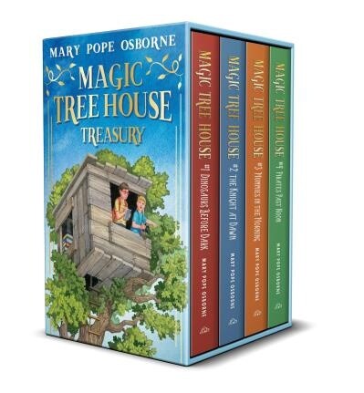 Magic Tree House 1-4 Treasury Boxed Set byMary Pope Osborne