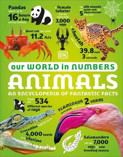 Our World in Numbers Animals An Encyclopedia of Fantastic Facts by DK