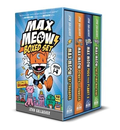 Max Meow Boxed Set: Welcome to Kittyopolis by John Gallagher