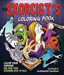 The Exorcist&#39;s Coloring Book by Alessandro Valdrighi