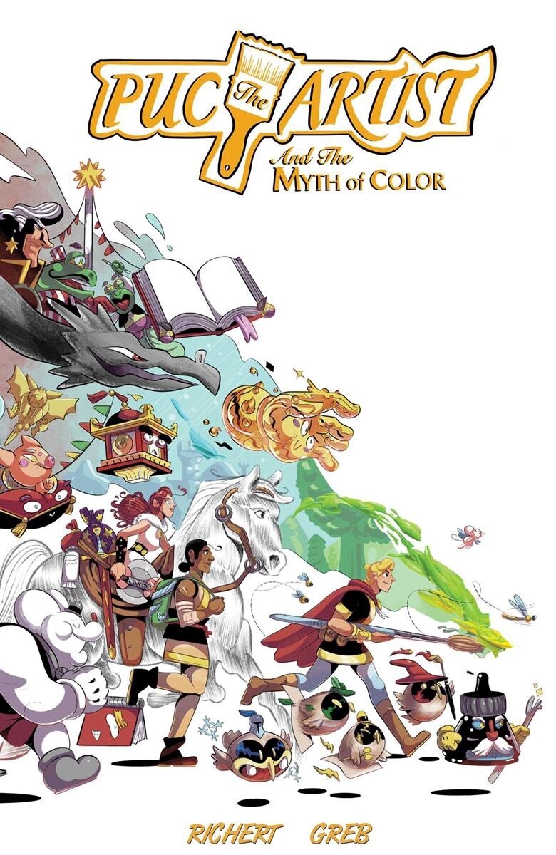 Puc the Artist and the Myth of Color TP by Miles Greb