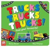 Trucks Trucks Trucks by Donna David