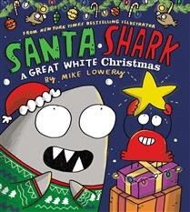 Santa Shark by Mike Lowery