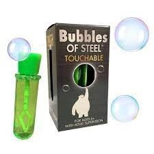 Bubbles of Steel: Touchable and Heroic Bubbles