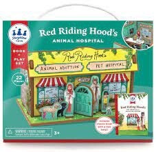 Red Riding Hood&#39;S Animal Hospital Book and Playset