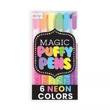 Magic Neon Puffy Pens