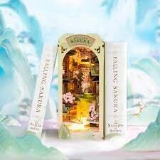 DIY Miniature House Book Nook Kit