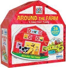 Around the Farm 2-sided Floor Puzzle