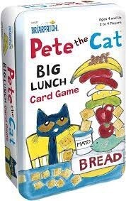Pete the Cat Big Lunch Card Game Tin