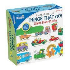 Richard Scarry Things That Go Floor Puzzle