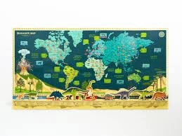 Create Your Own Dinosaur Timeline &amp; World Map