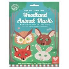 Create Your Own Woodland Animal Masks