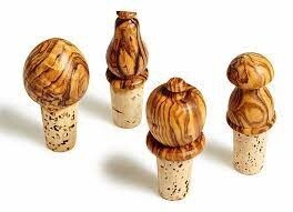 Olive Wood Bottle Stopper