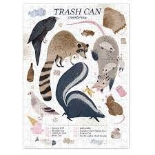 Puzzle 250 Pc- Riley Samels- Trash Can Creatures