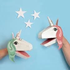 Create Your Own Unicorn Puppets