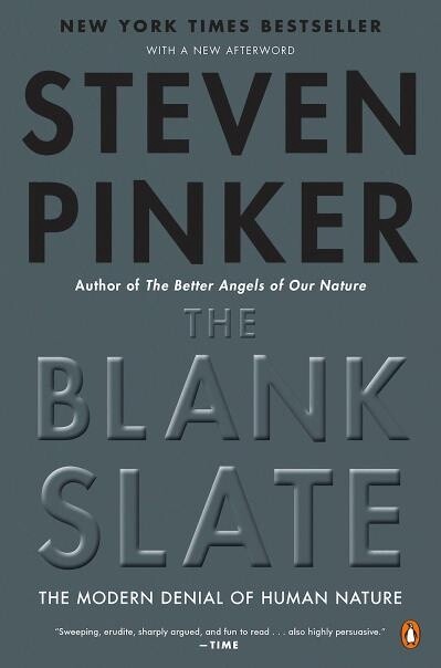 The Blank Slate by  Steven Pinker