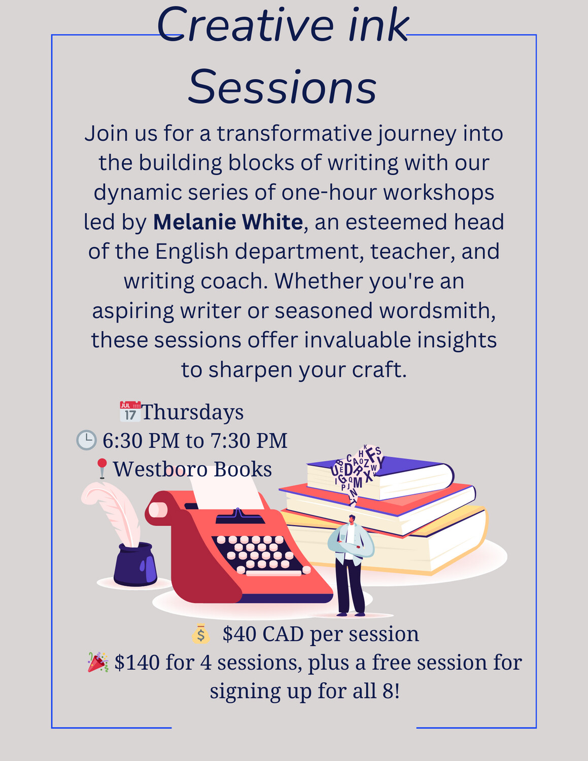 Creative ink sessions