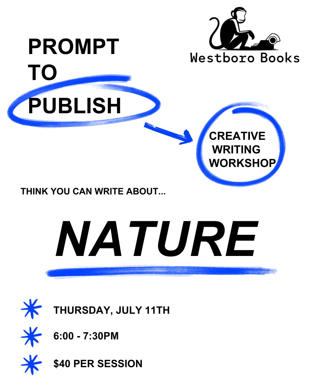 Prompt to Publish- July 11-Theme: Nature