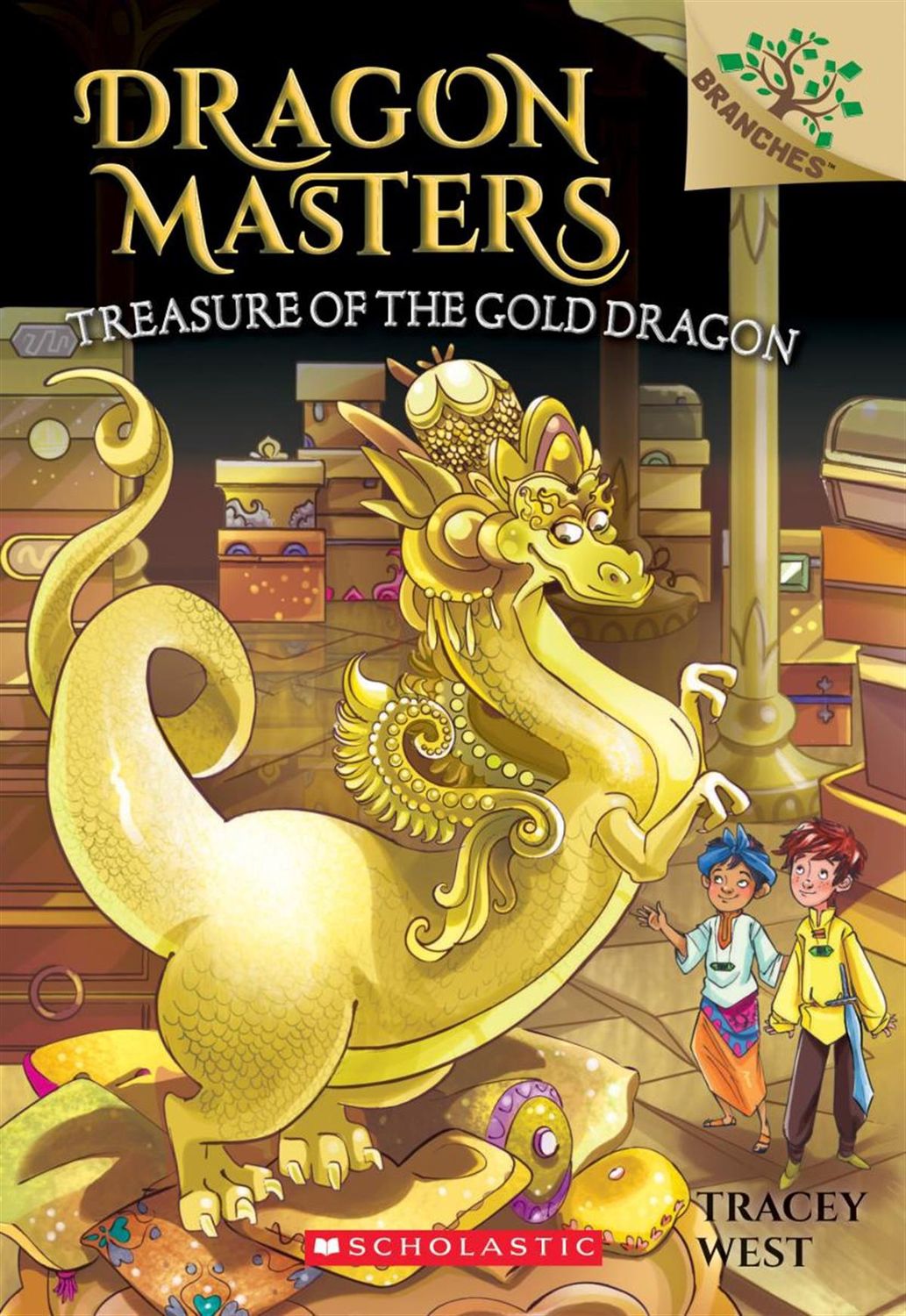 Dragon Masters #12: Treasure of the Gold Dragon by Tracey West