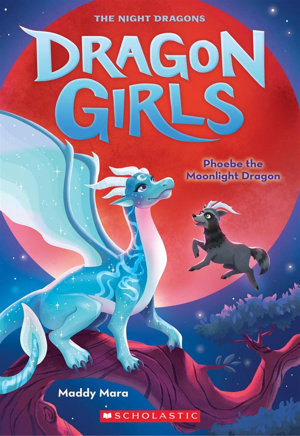 Dragon Girls #8: Phoebe the Moonlight Dragon by Maddy Mara