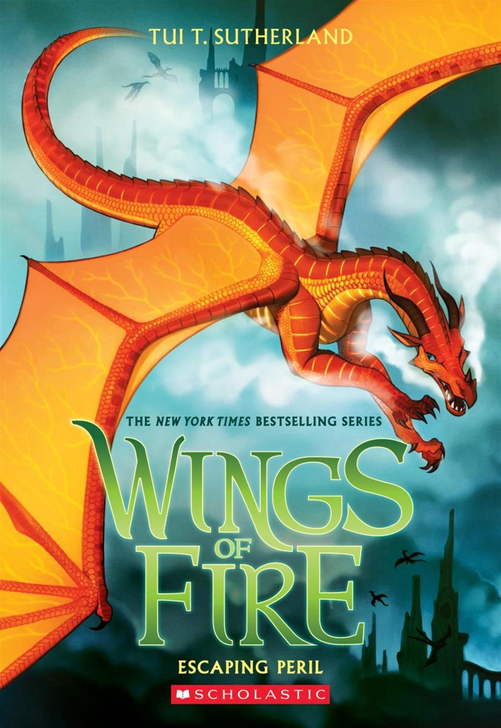 Escaping Peril (Wings of Fire #8) by Tui T. Sutherland