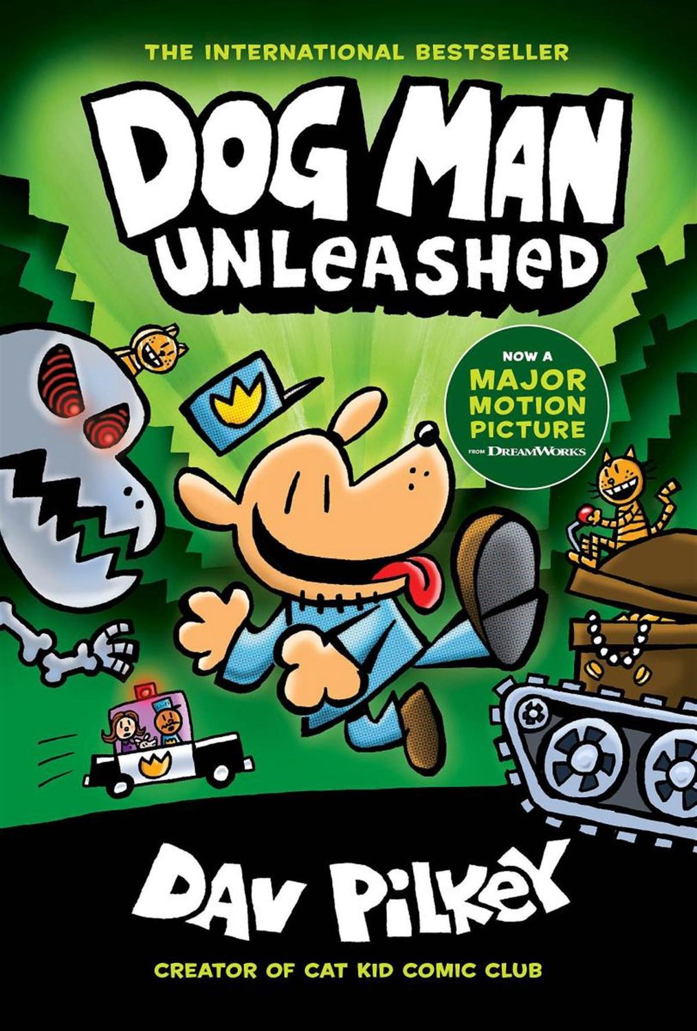 Dog Man Unleashed: A Graphic Novel (Dog Man #2) by Dav Pilkey