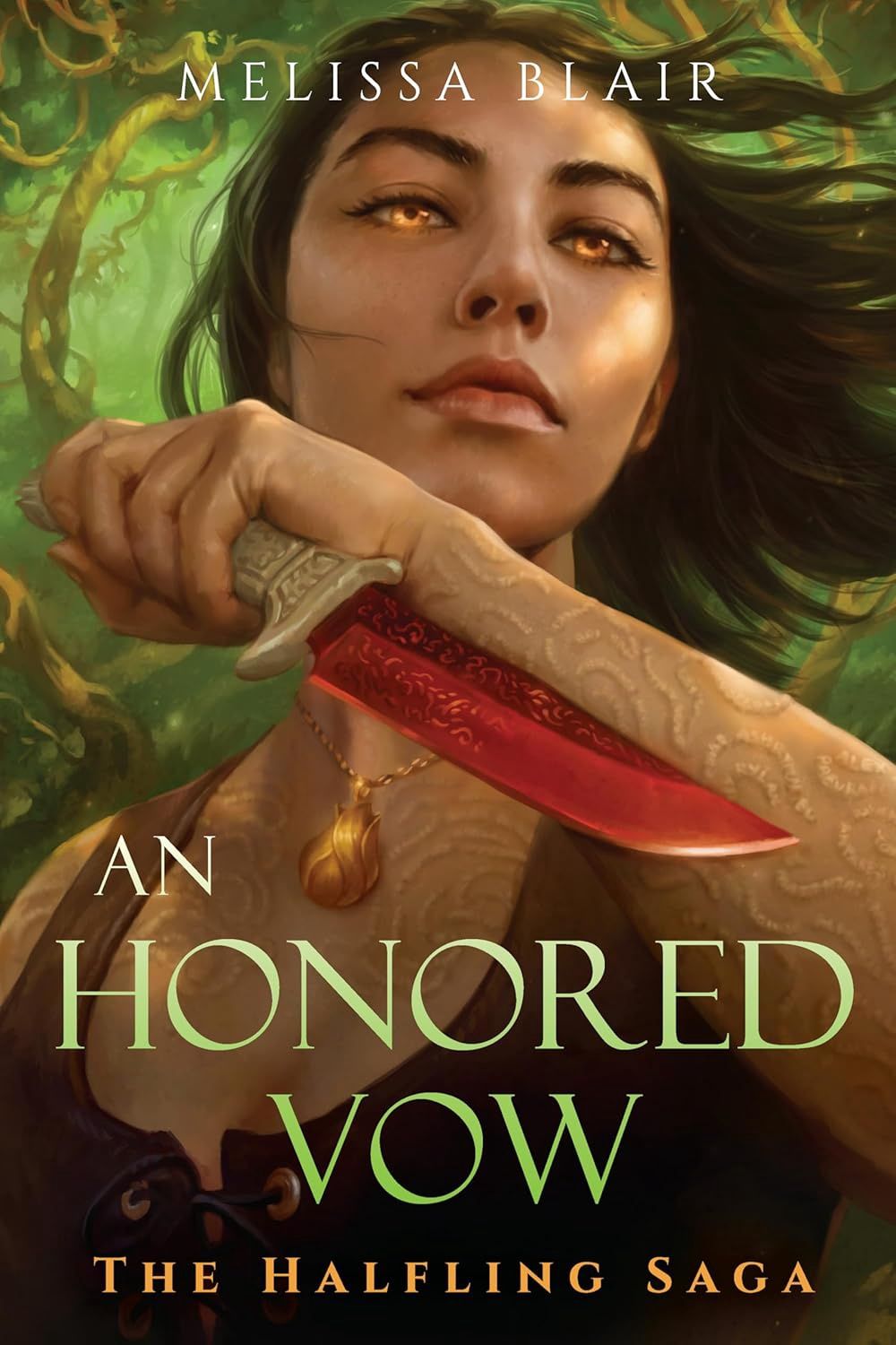 An Honored Vow (The Halfling Saga #4) by Melissa Blair