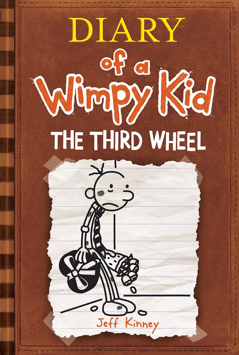 Diary of a Wimpy Kid #7: The Third Wheel by Jeff Kinney