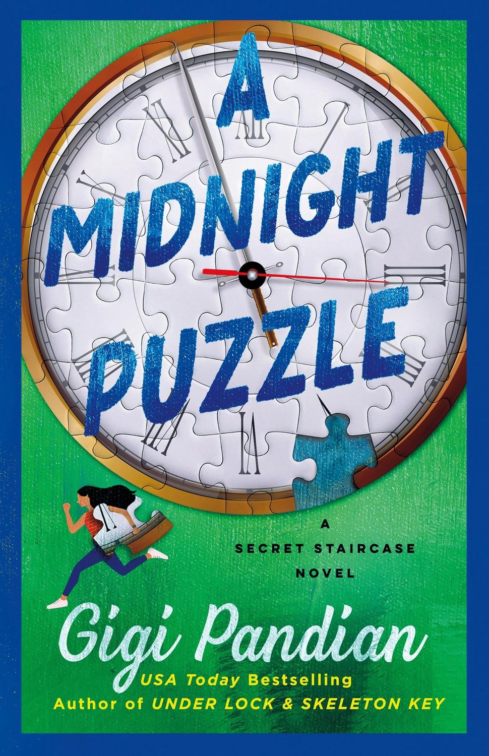 A Midnight Puzzle: A Secret Staircase Novel by Gigi Pandian