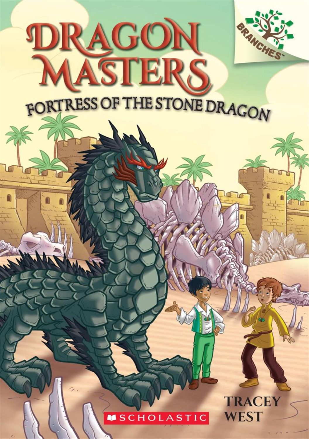 Dragon Masters #17: Fortress of the Stone Dragon by Tracey West
