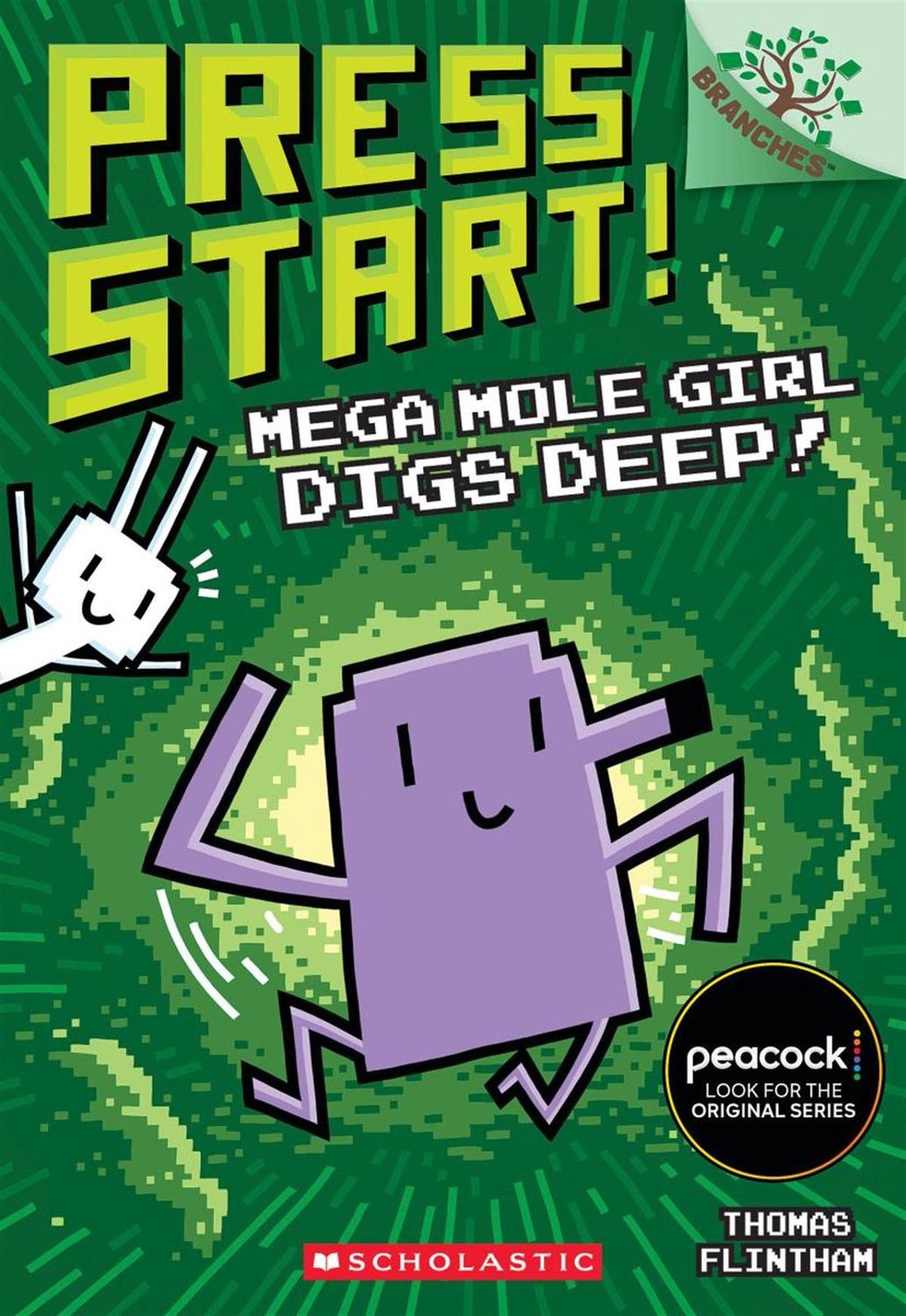 Press Start! #15: Mega Mole Girl Digs Deep! by Thomas Flintham