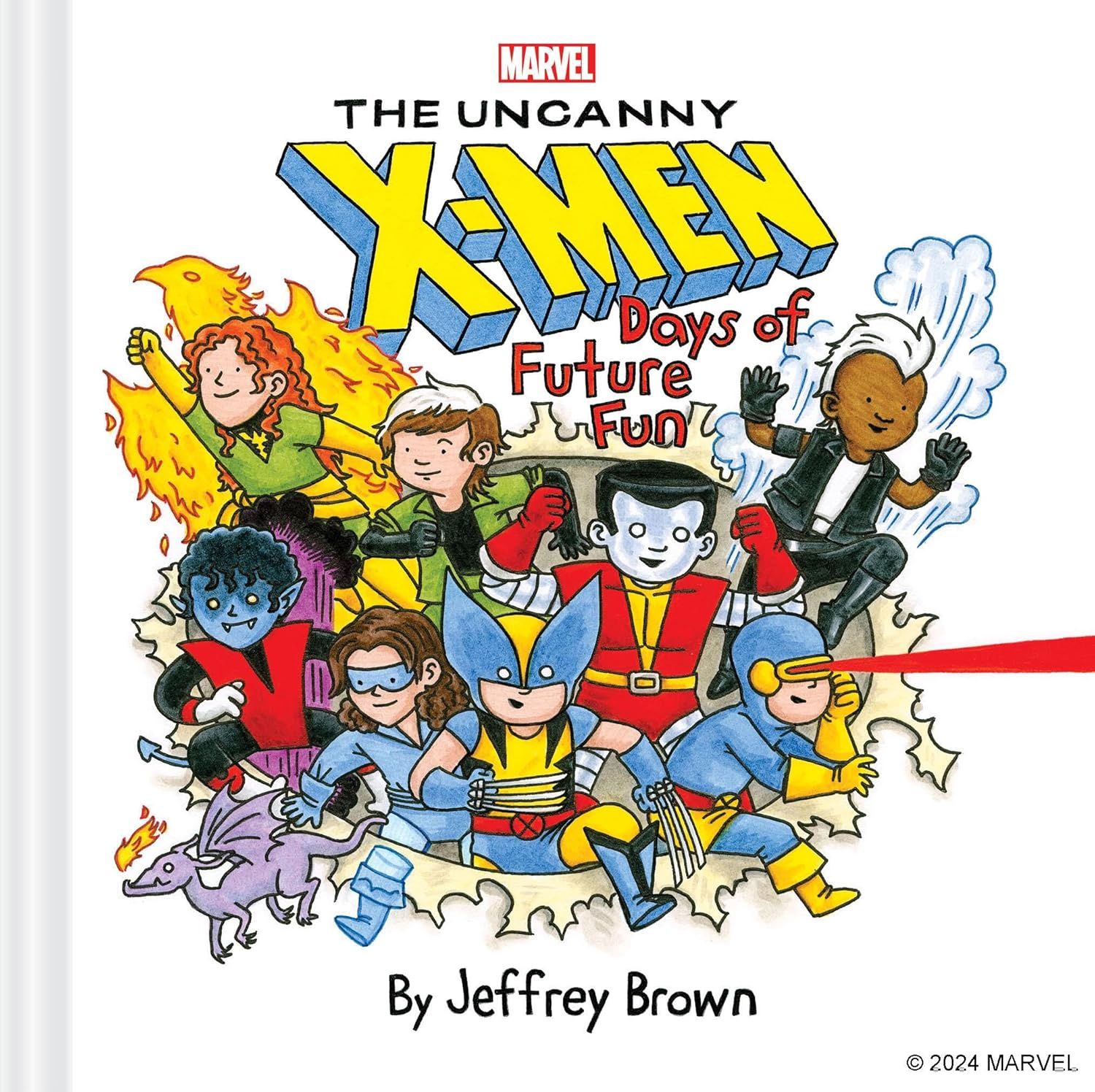 The Uncanny X-Men: Days of Future Fun by Jeffrey Brown