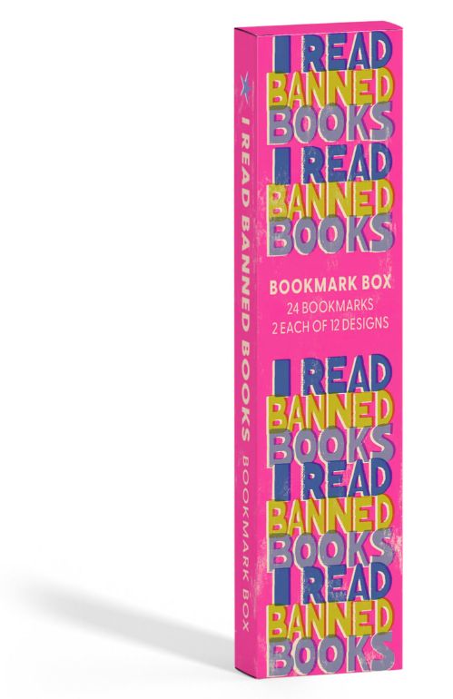 I Read Banned Books Bookmark Box