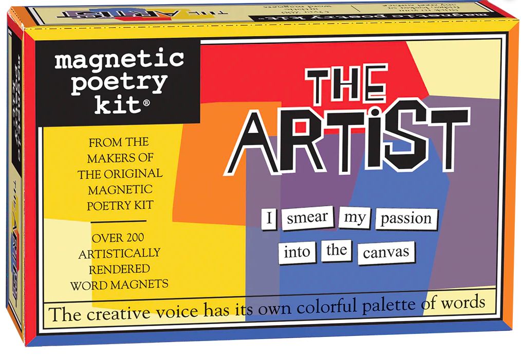 The Artist - Magnetic Poetry Kit