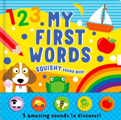 My First Words Squishy Press and Play Sound Book