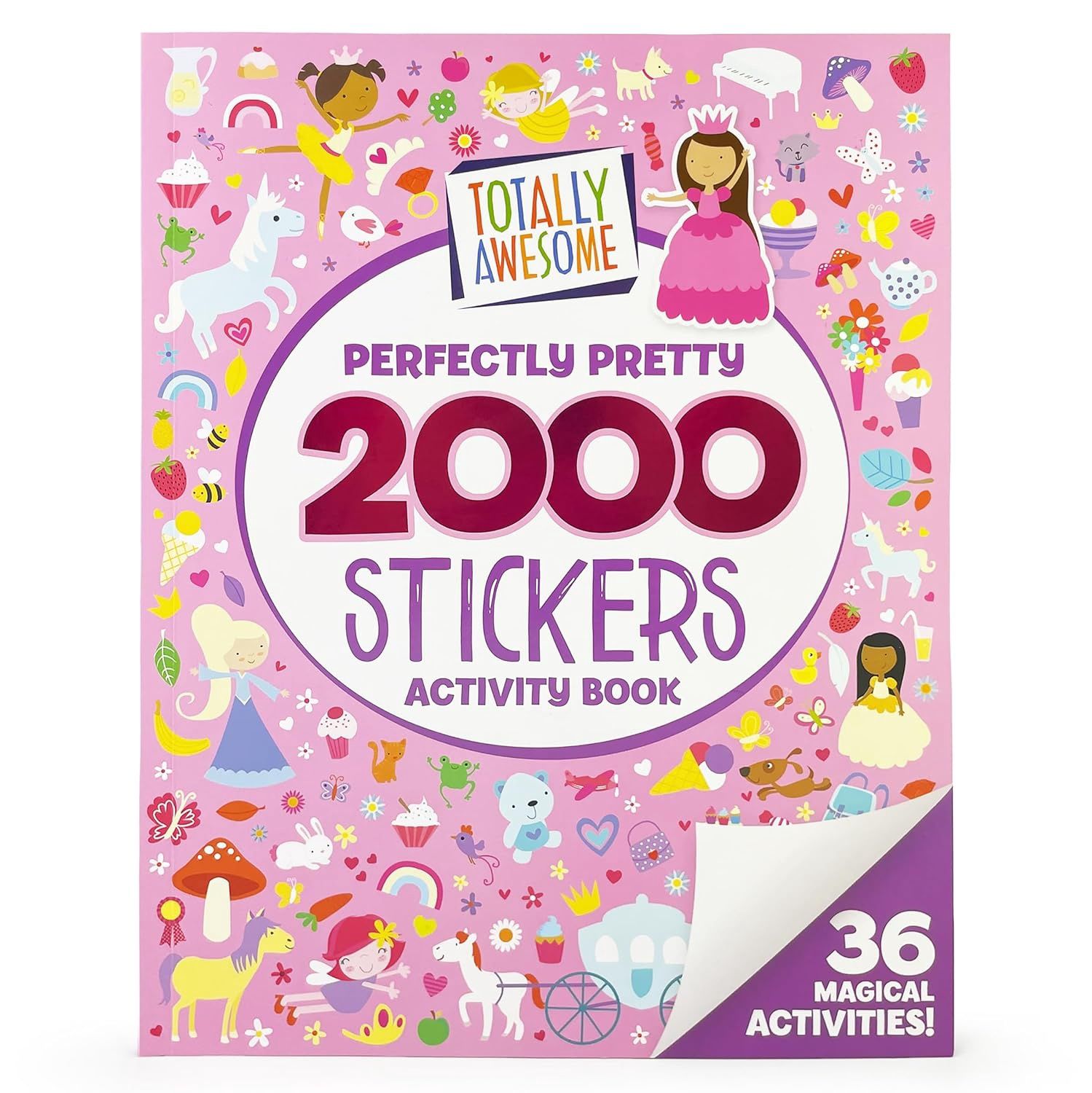 Totally Awesome 2000 Stickers Perfectly Pretty Activity Book