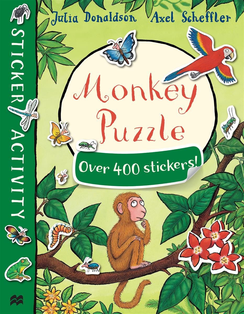 Monkey Puzzle Sticker Activity Book