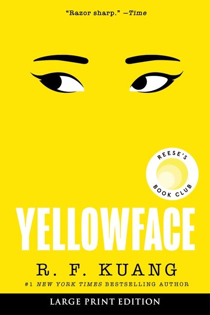 Yellowface by R.F. Kuang - large print
