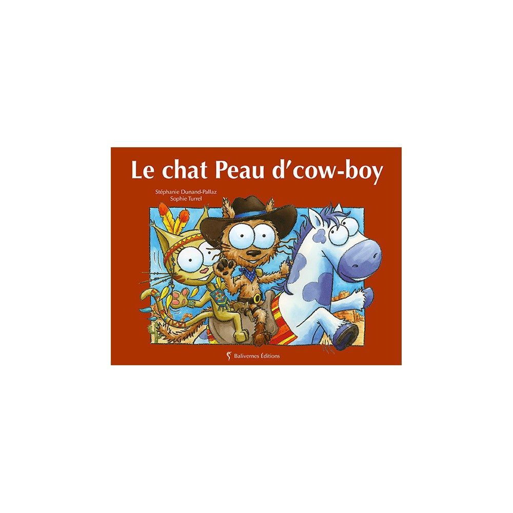 Le chat Peau D&#39;cow-Boy par Stéphanie Dunand-Pallaz