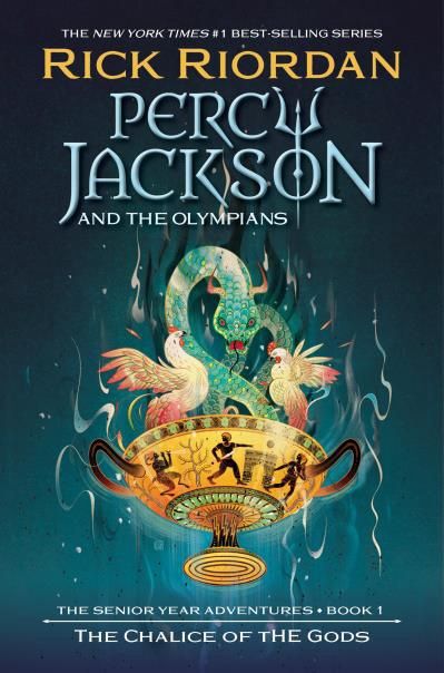Percy Jackson and the Olympians: The Chalice of the Gods (The Senior Year Adventures Book 1) by Rick Riordan - paperback